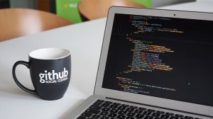 Screenshot von Github