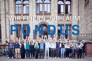 Team PONDUS alle strecken die Arme hoch